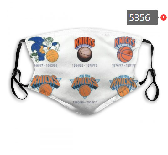 2020 NBA New York Knicks #1 Dust mask with filter